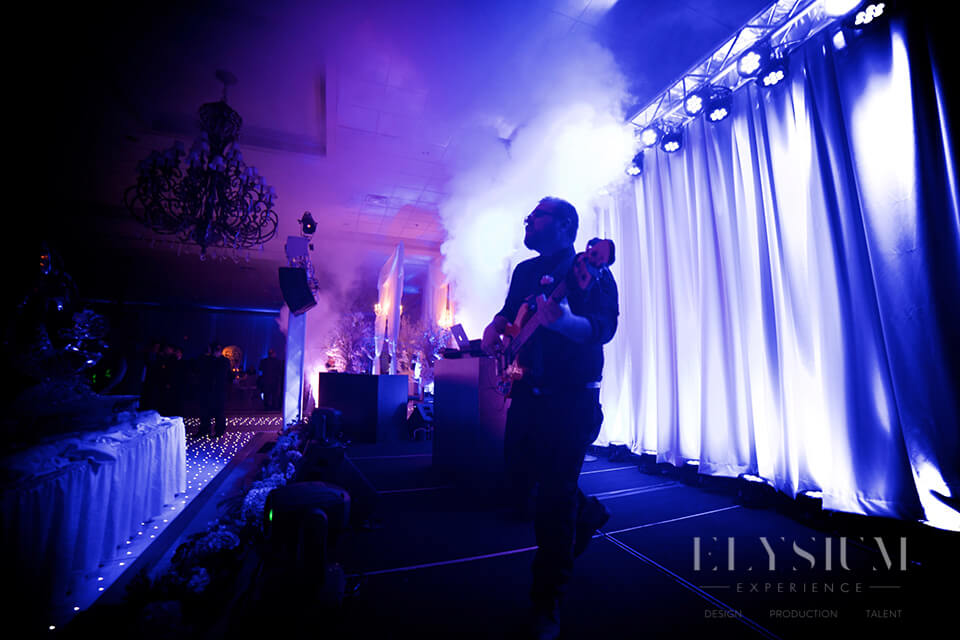 Elysium Experience Stage Lighting (back lighting)