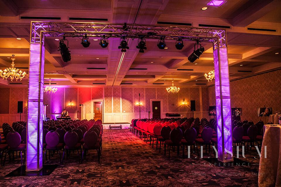 Elysium Experience Truss Lighting - Fashion Show
