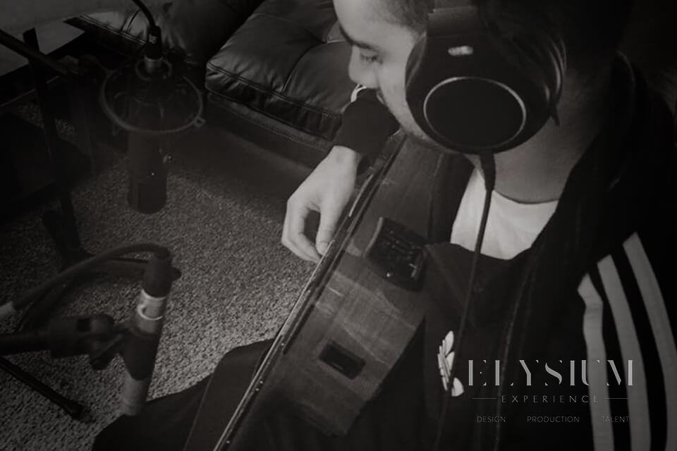 Elysium Experience Audio Recording - Recording Acoustic Guitar Track