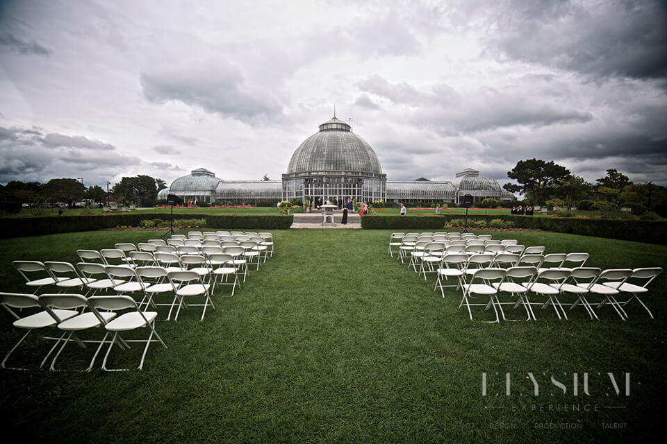 Elysium Experience Wireless Sound - Outdoor Wedding at Meadow Brook Hall in Rochester, Michigan